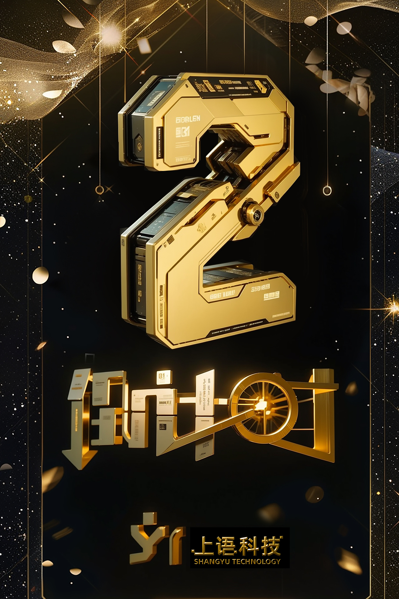 AI制作倒计时海报（图ZMzc0ODgyNTAw） - AI作品 - 站酷设计师AI爱好者小P原创素材 - 站酷ZCOOL