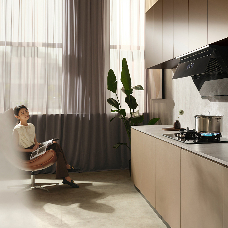 高端厨房造景 I 客片分享 I 方太新近吸油烟机J2平面（图ZMzc0ODg3OTI0） - 环境/建筑摄影 - 站酷设计师BonBonBox空间原创素材 - 站酷ZCOOL