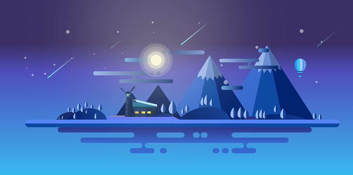 夜晚风景