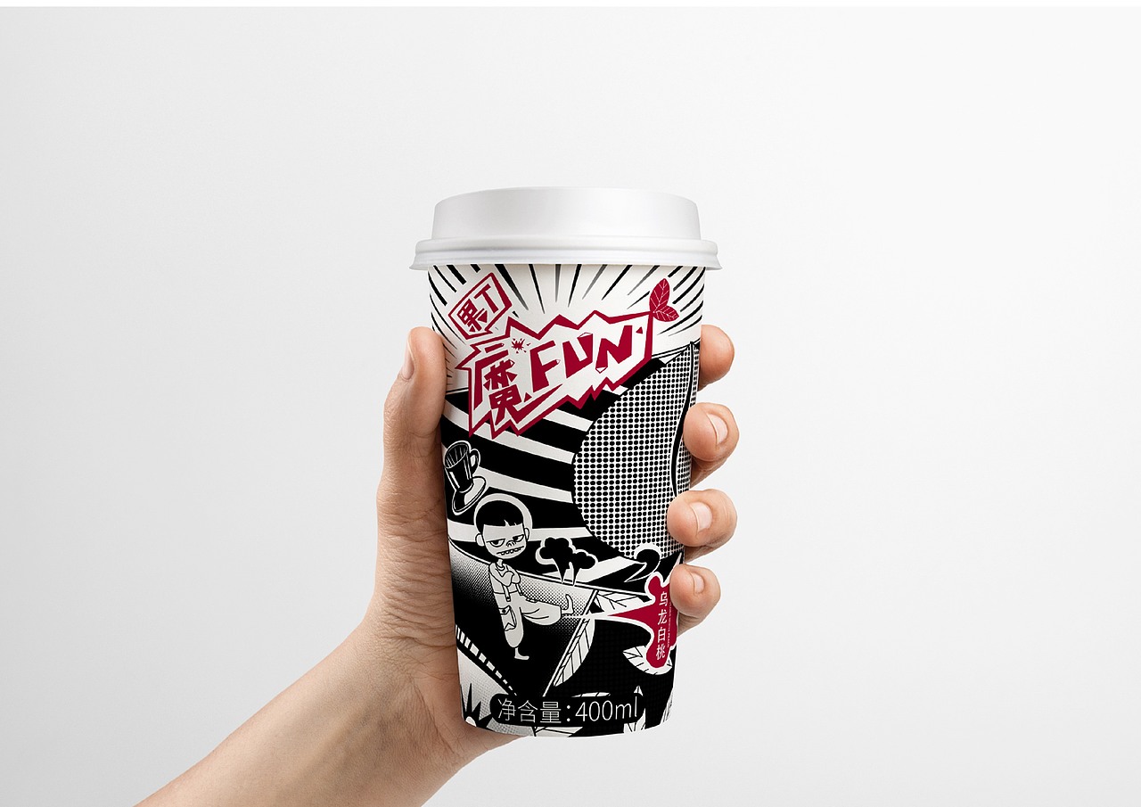 可颜可甜饮品｜纸杯包装设计｜茶饮包装（图ZMzc0ODk0ODEy） - 包装 - 站酷设计师金品品牌策划原创素材 - 站酷ZCOOL