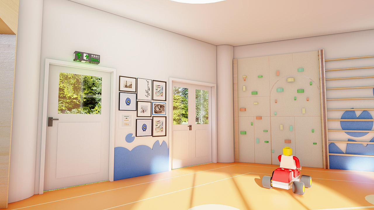 校园体验空间设计-幼儿体育场所设计