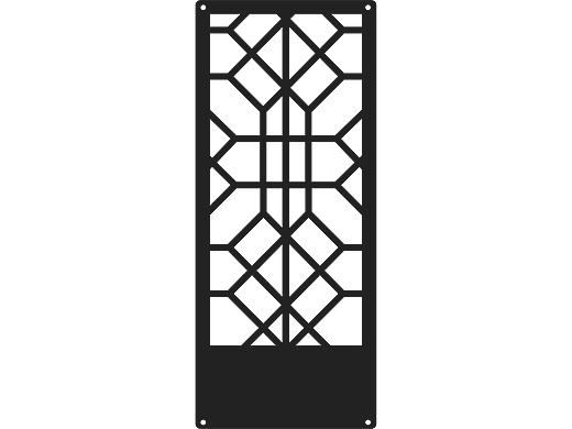 抽象复古纹理烛台设计