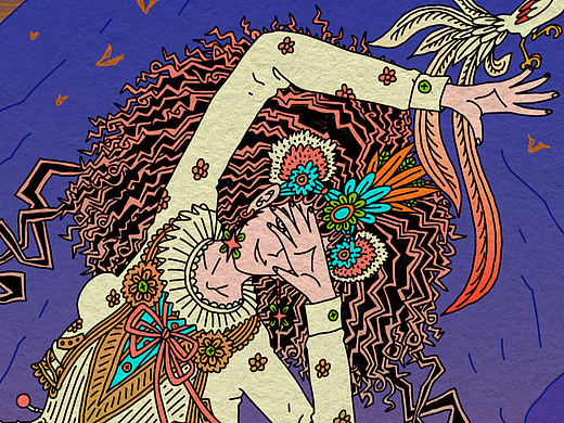 漫画《袜子庄》001-序章 静夜喜难眠/一小朋友与大问题（个人主页-ZNzAxNzUyMDA=） - 中/长篇漫画 - 站酷设计师侨彬原创素材 - 站酷ZCOOL