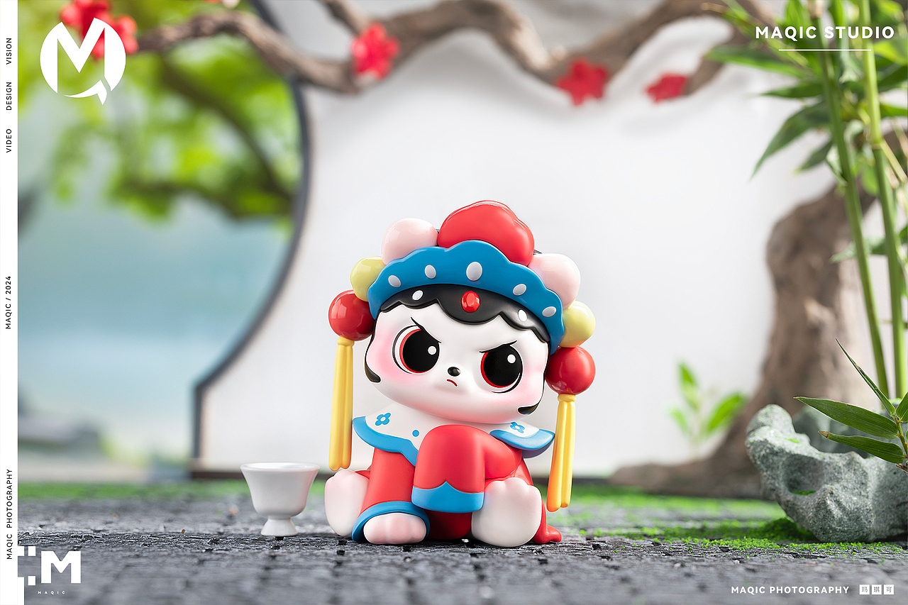 泡泡玛特「福饱饱游园会」系列盲盒——潮玩盲盒摄影