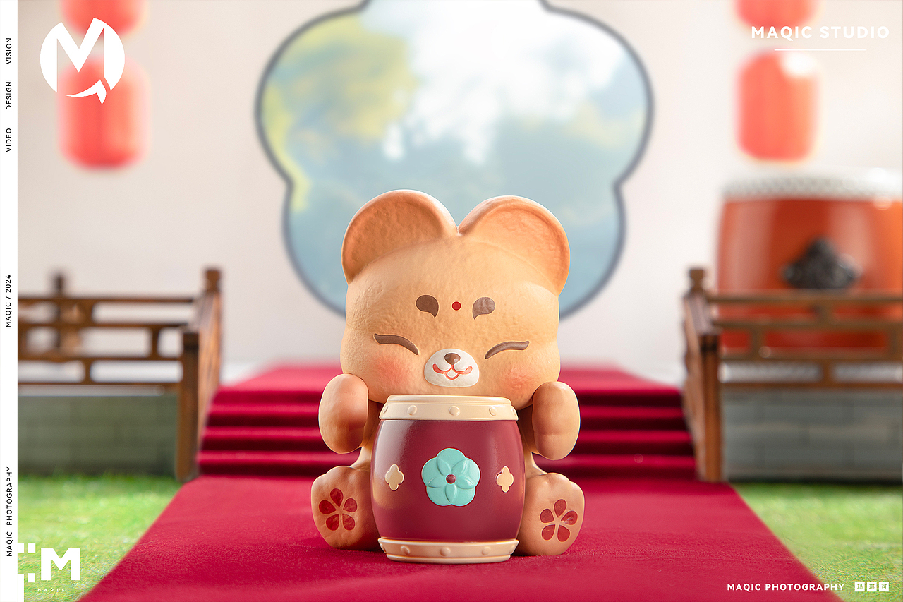 泡泡玛特「福饱饱游园会」系列盲盒——潮玩盲盒摄影