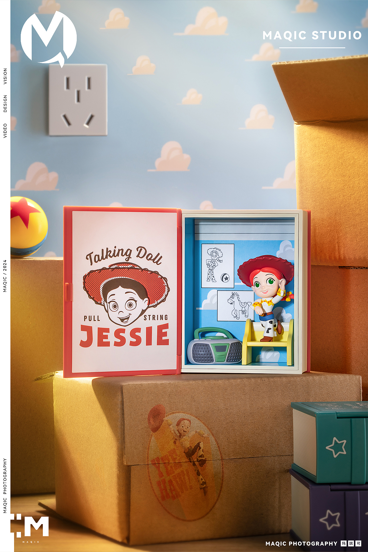 玩具总动员「安迪的房间」系列场景手办——潮玩摄影