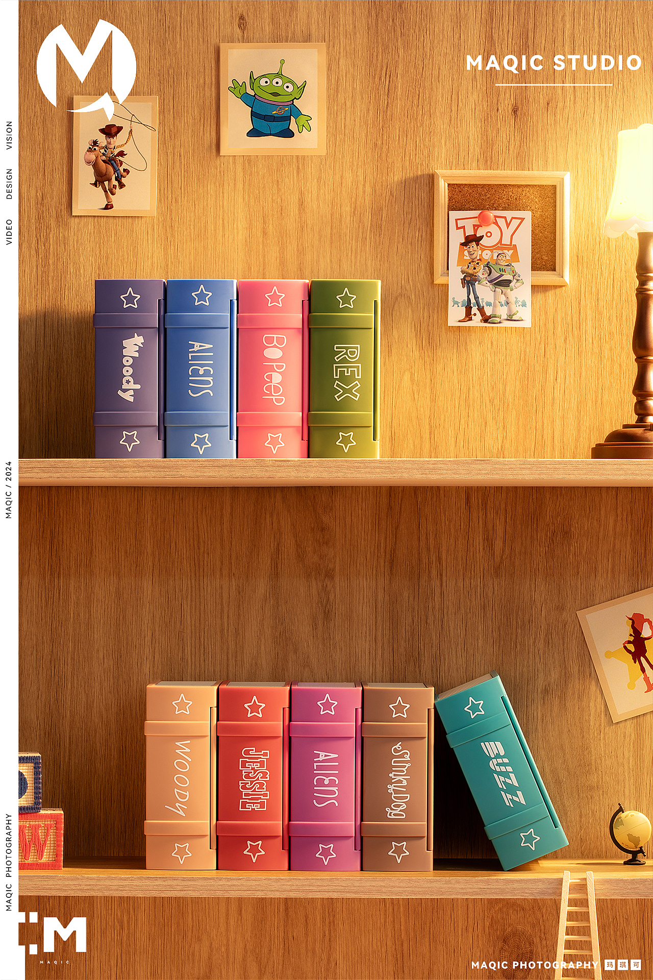 玩具总动员「安迪的房间」系列场景手办——潮玩摄影