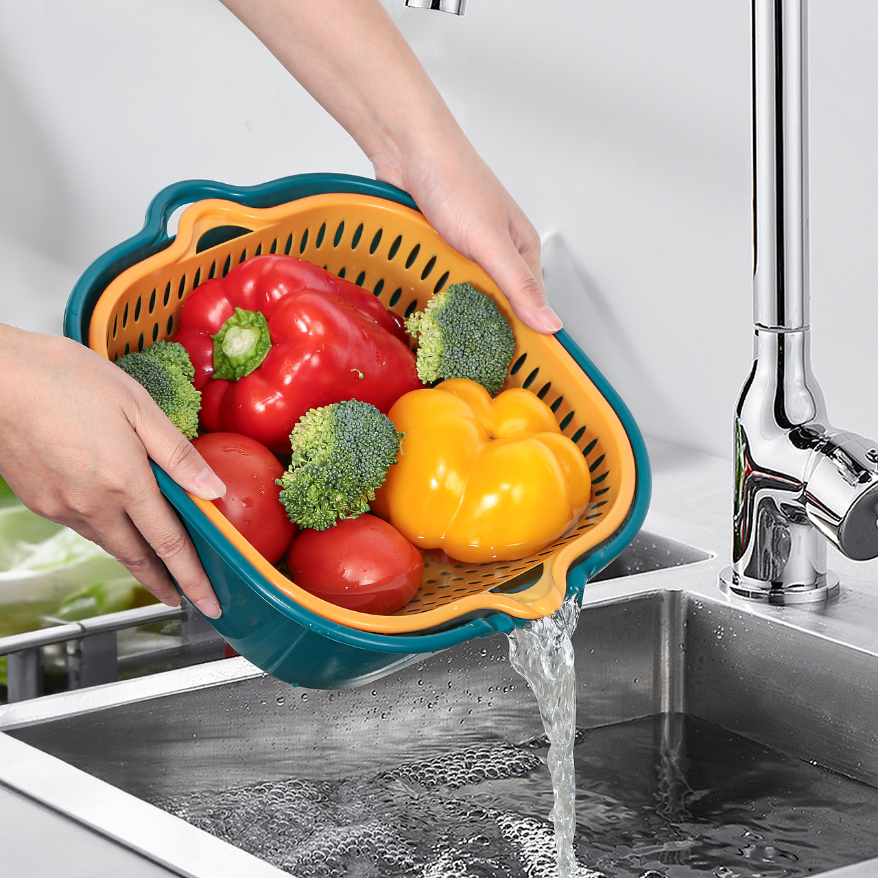 沥水篮(图片均为实拍)