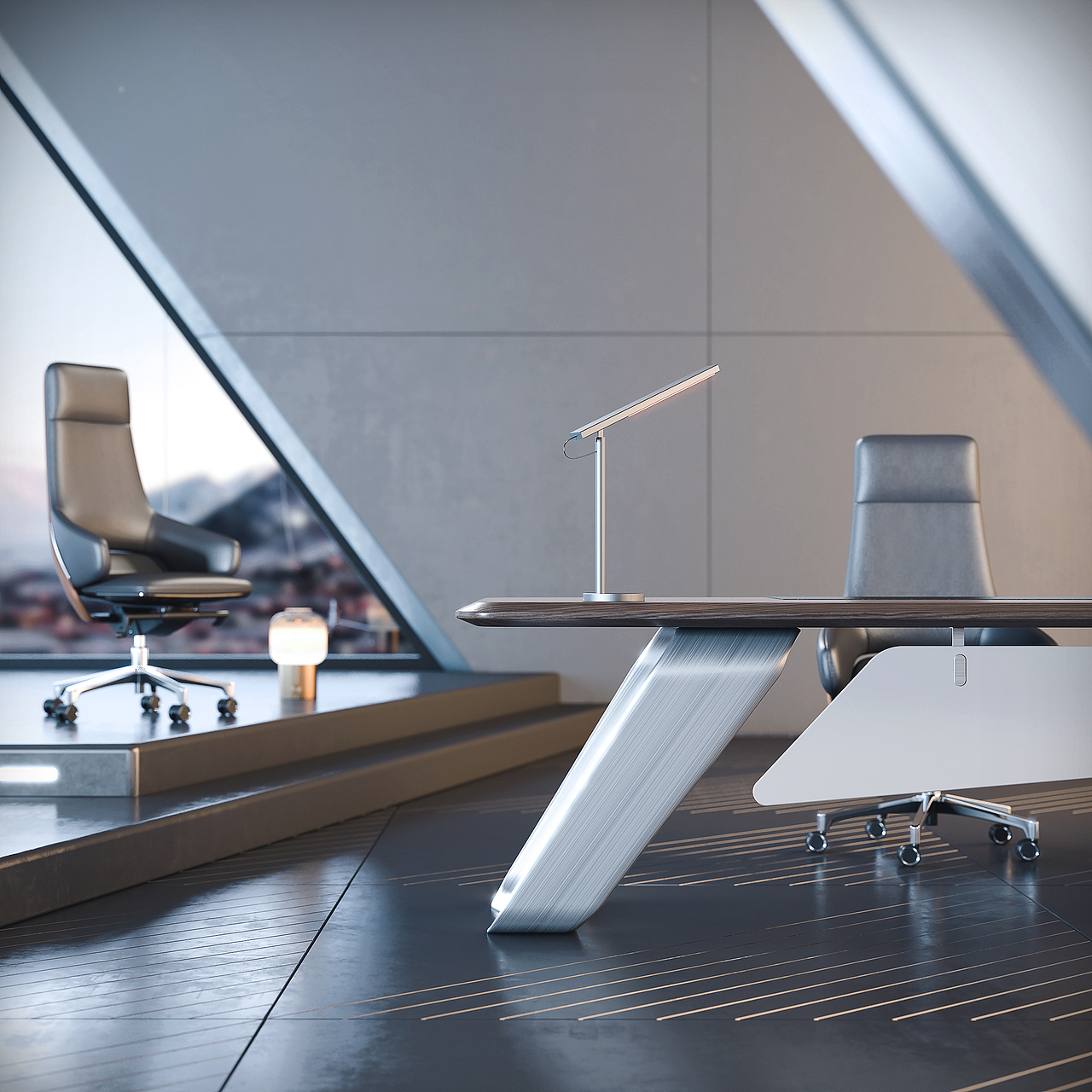 一组原创风格办公类场景-冷色系冰岛风格（图ZMzc0OTEyODA0） - 场景 - 站酷设计师我要突破2021原创素材 - 站酷ZCOOL