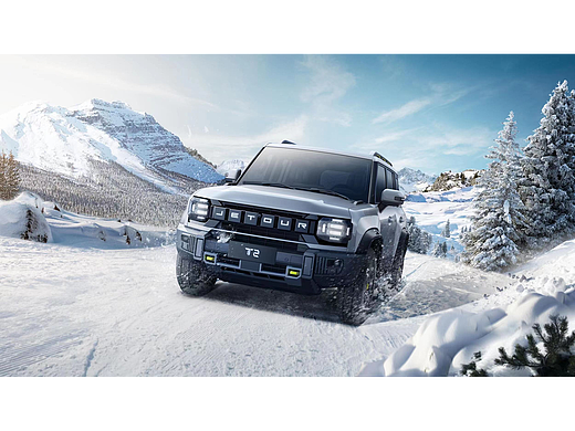 捷途海外新产品T2 CG渲染图