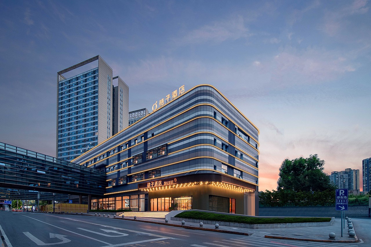 重庆市九龙坡区石桥铺酒店拍摄|桔子酒店|酒店摄影（图ZMzc0OTQxOTI4） - 环境/建筑摄影 - 站酷设计师空气片坊酒店摄影原创素材 - 站酷ZCOOL