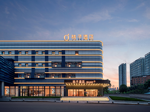 重庆市九龙坡区石桥铺酒店拍摄|桔子酒店|酒店摄影