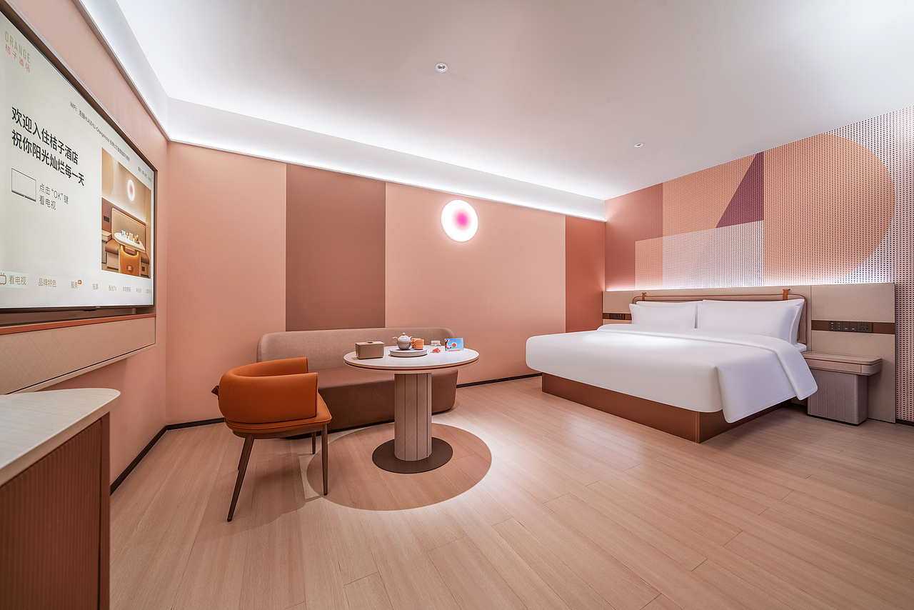 重庆市九龙坡区石桥铺酒店拍摄|桔子酒店|酒店摄影（图ZMzc0OTQyMDA4） - 环境/建筑摄影 - 站酷设计师空气片坊酒店摄影原创素材 - 站酷ZCOOL