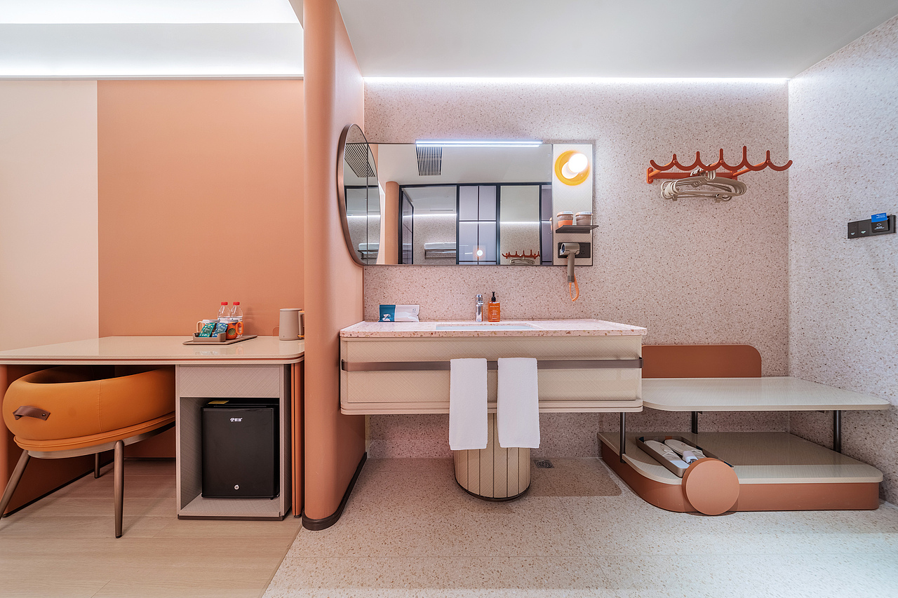 重庆市九龙坡区石桥铺酒店拍摄|桔子酒店|酒店摄影（图ZMzc0OTQyMDI4） - 环境/建筑摄影 - 站酷设计师空气片坊酒店摄影原创素材 - 站酷ZCOOL