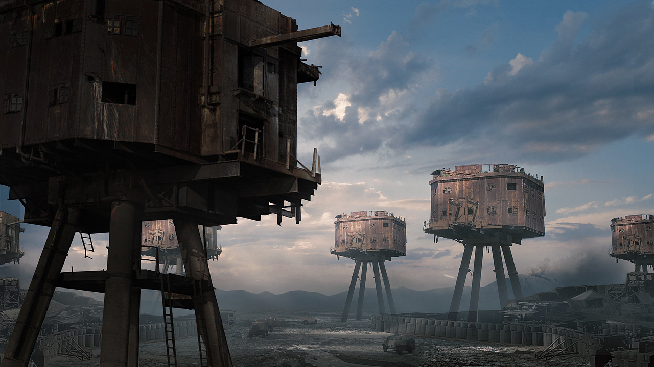 海洋堡垒 - 概念构成与光色设计