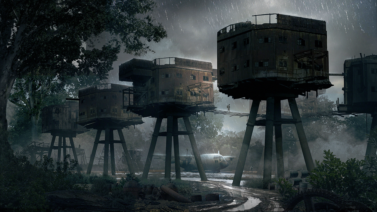 海洋堡垒 - 概念构成与光色设计