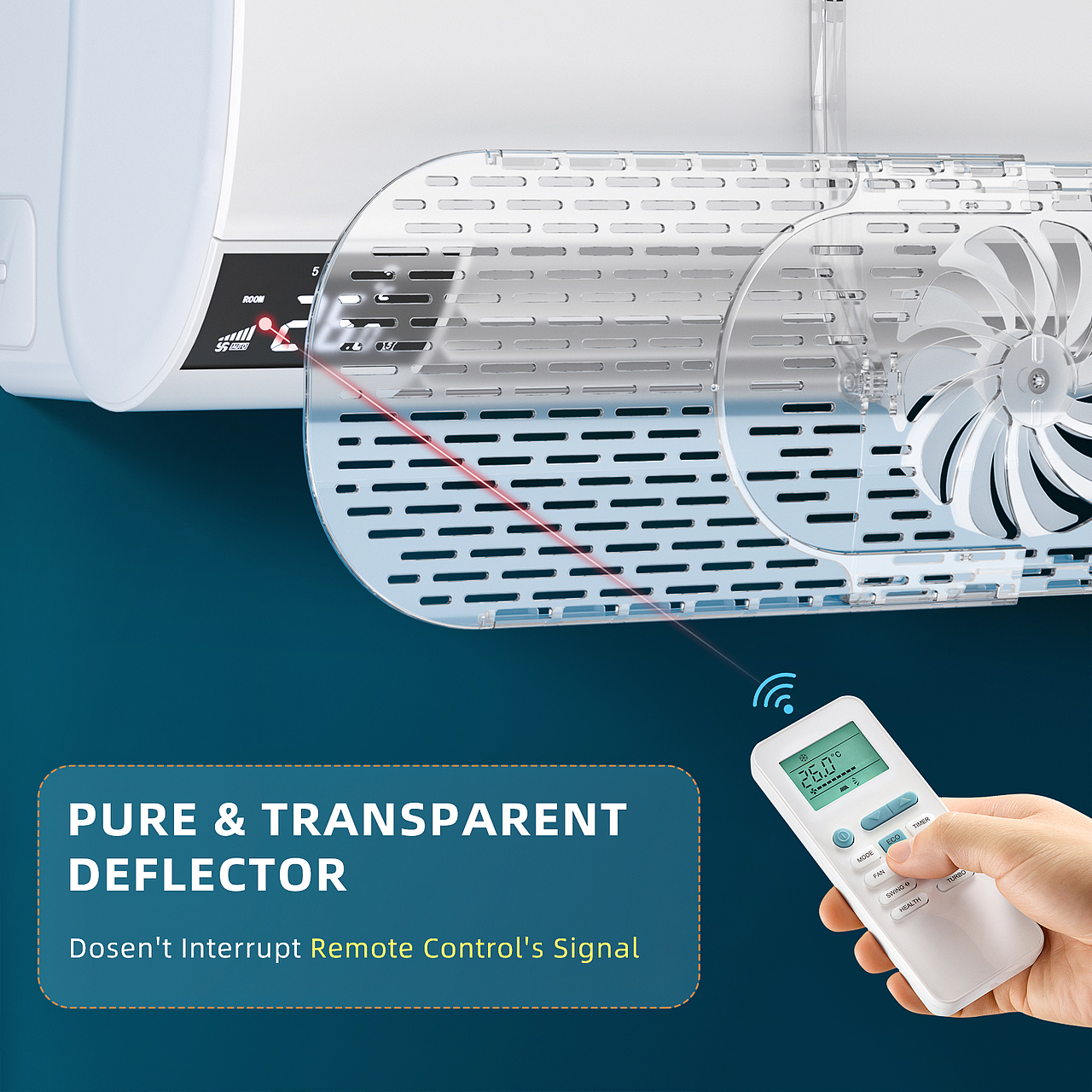 空调挡板 | 亚马逊主图 | 建模渲染（图ZMzc0OTU1MjMy） - 生活用品 - 站酷设计师阿泽_Aze原创素材 - 站酷ZCOOL