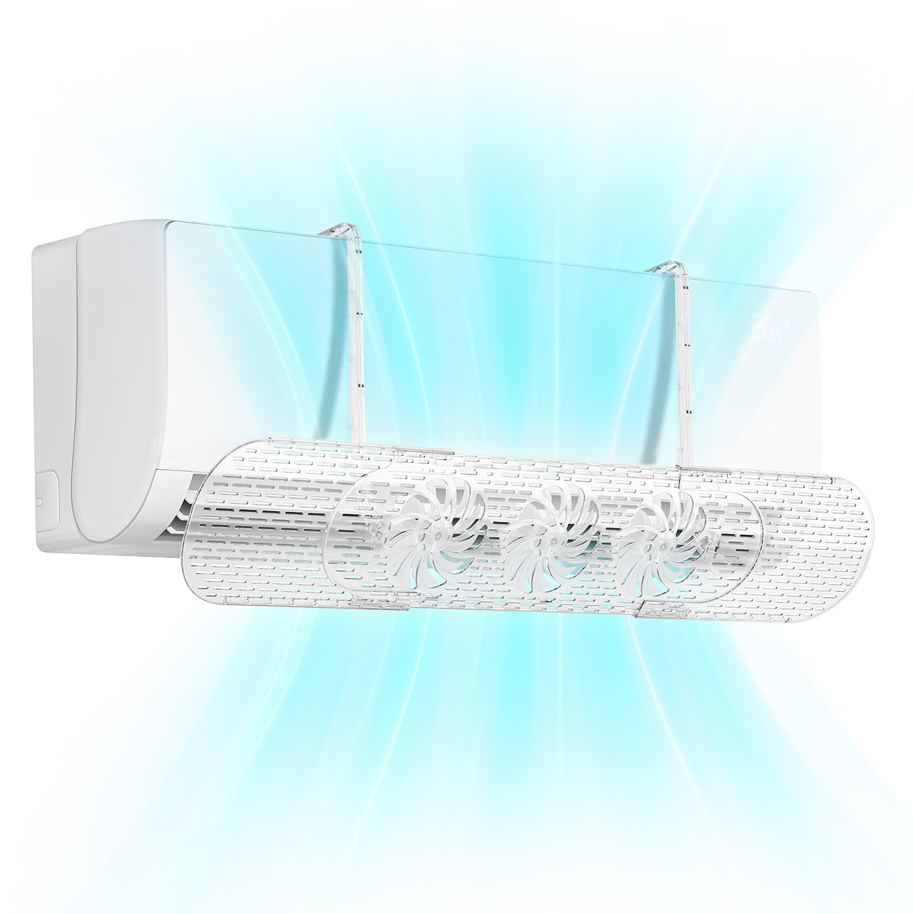 空调挡板 | 亚马逊主图 | 建模渲染（图ZMzc0OTU1MjE2） - 生活用品 - 站酷设计师阿泽_Aze原创素材 - 站酷ZCOOL