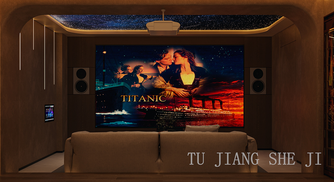 把电影院搬回家,家庭影音室设计