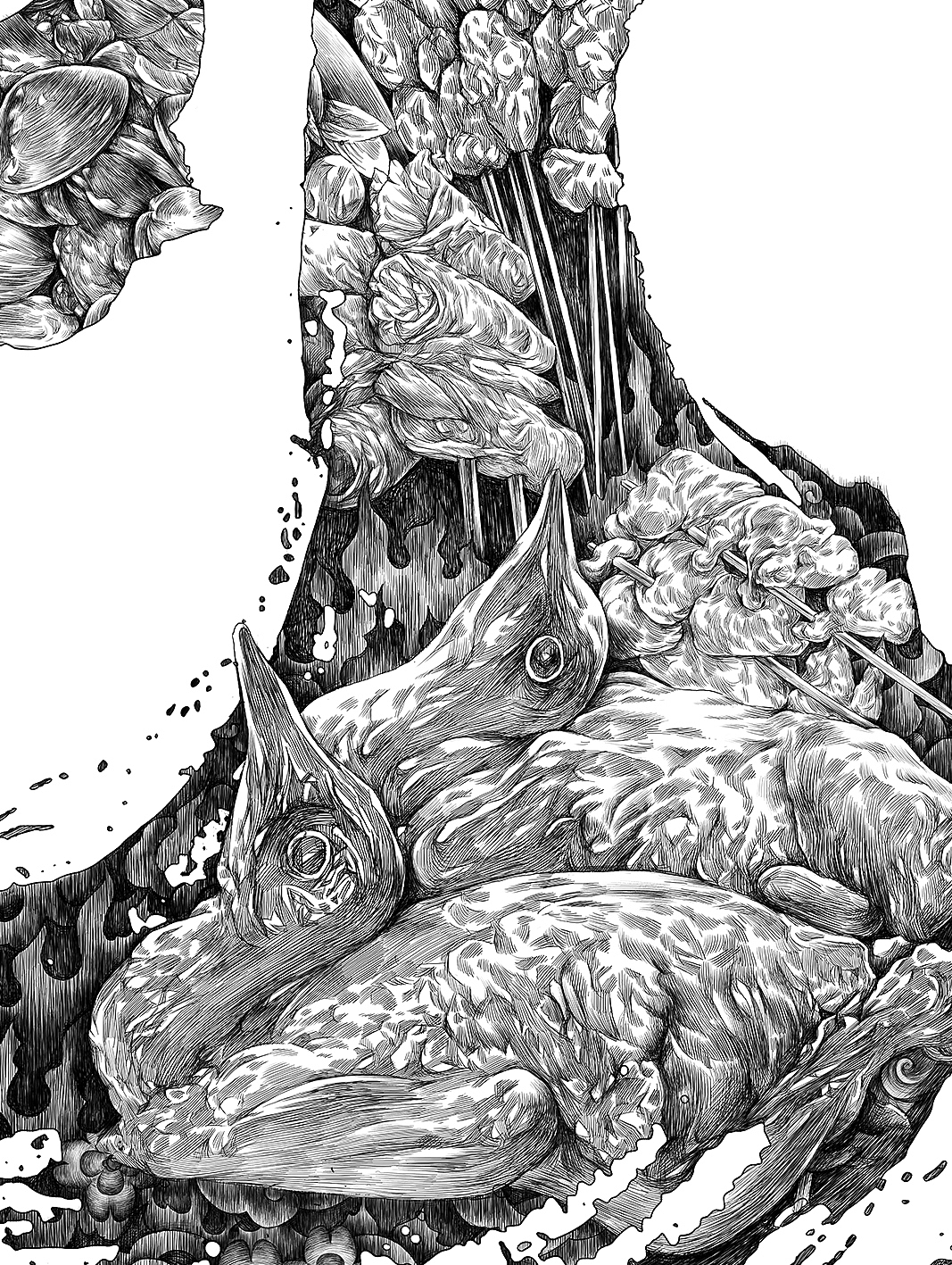 地方人文与烧烤（图ZMzc0OTYyNjg4） - 商业插画 - 站酷设计师高西浪原创素材 - 站酷ZCOOL
