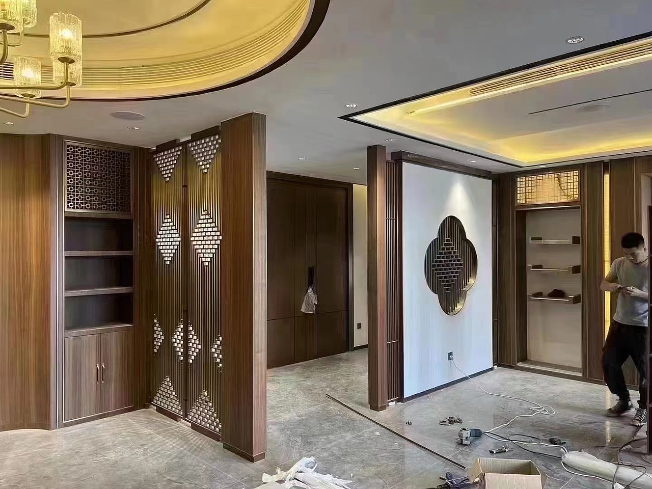 不锈钢拉丝屏风 金属夹丝玻璃屏风隔断（图ZMzc0OTY4NTEy） - 工艺品设计 - 站酷设计师w13927702320原创素材 - 站酷ZCOOL