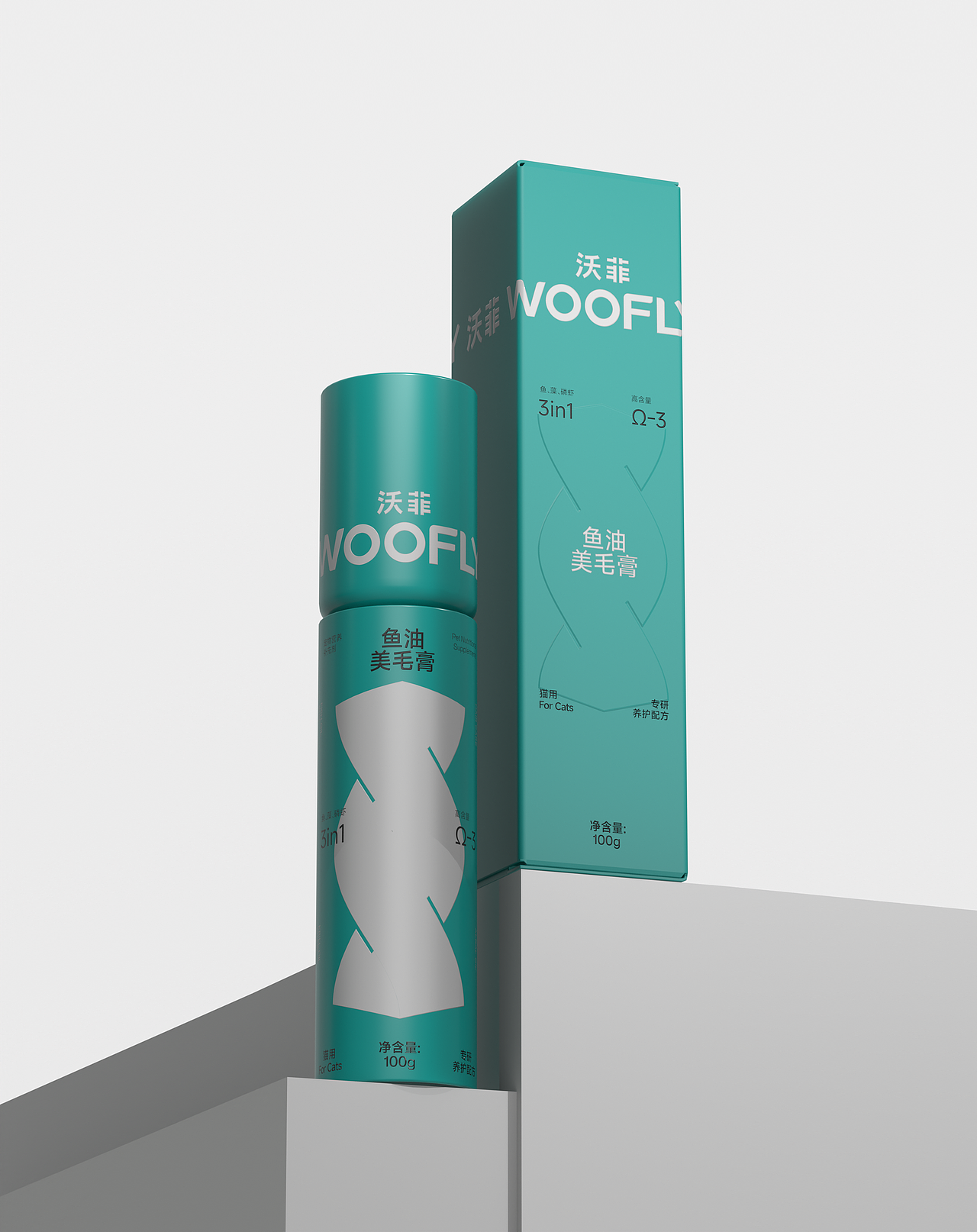 灵丹新作｜宠物营养品品牌WOOFLY沃菲品牌包装设计（图ZMzc0OTY4NTg0） - 包装 - 站酷设计师北京灵丹创意原创素材 - 站酷ZCOOL