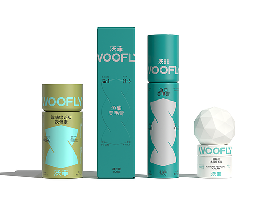 灵丹新作｜宠物营养品品牌WOOFLY沃菲品牌包装设计