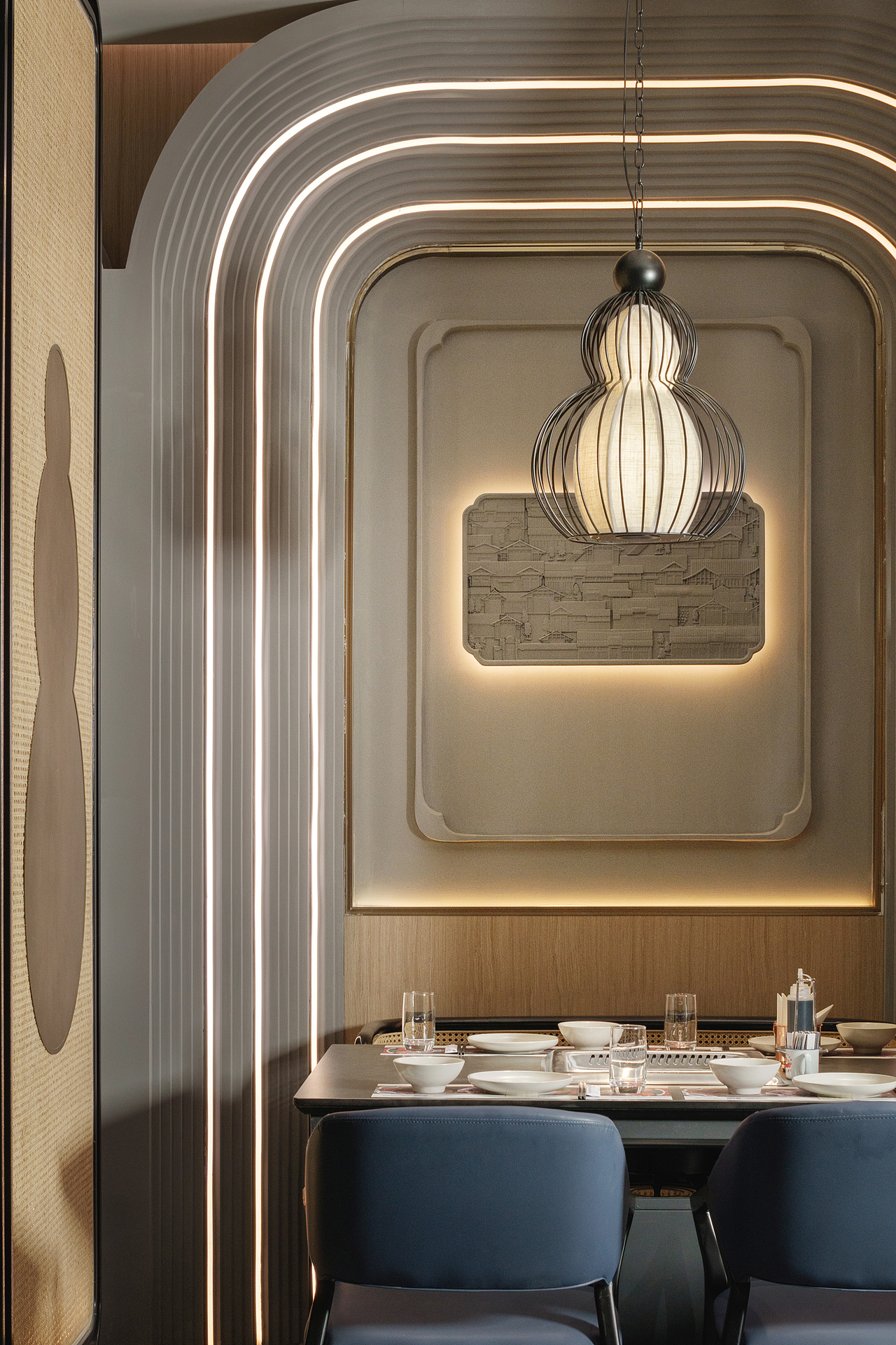 餐饮空间摄影案例—北京福禄娃一家人火锅餐厅