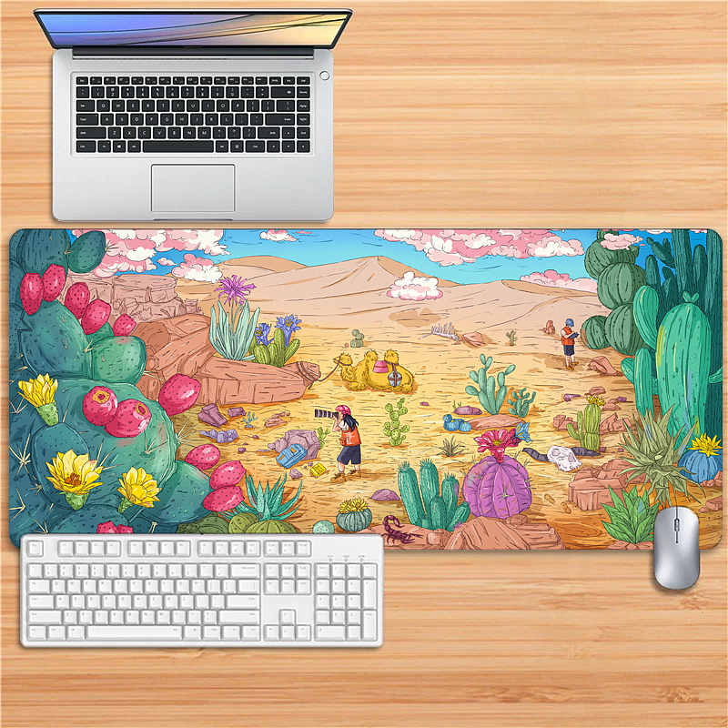 沙漠环境探险插画（图ZMzc0OTc0Mjky） - 艺术插画 - 站酷设计师是丹妮啊原创素材 - 站酷ZCOOL