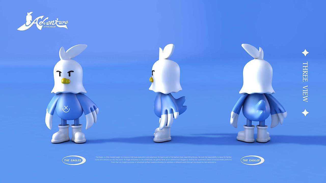 Adventure of THE EAGLEE 德伊格德冒险(图ZMzc0OTc1MTcy) - 人物/生物 - 站酷设计师BULL_DESIGN原创素材 - 站酷ZCOOL