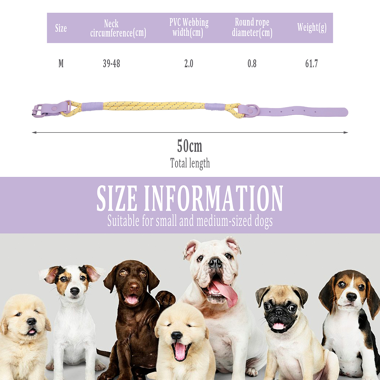 PVC尼龙宠物项圈