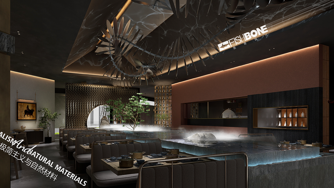 万象城艺术餐厅(图ZMzc0OTgzNTg4) - 酒店餐饮设计 - 站酷设计师鱼骨设计事务所原创素材 - 站酷ZCOOL