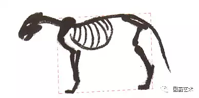 本素材摘录自《学国画 中国画技法-动物集》