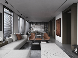 渲染作品CGI 顶层公寓 part-1