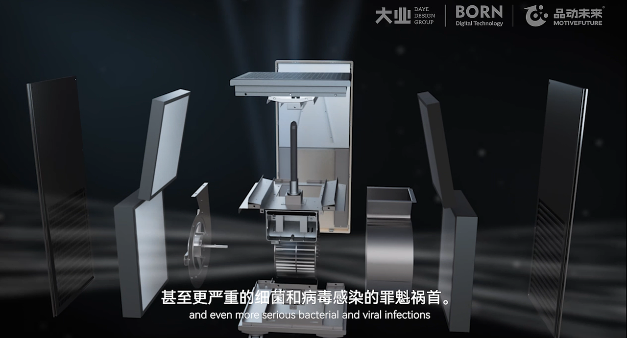 朗思威 第三代空气净化消毒机 | PRODUCT CREATIVE（图ZMzc0OTkyMDQ4） - 宣传片 - 站酷设计师品动未来原创素材 - 站酷ZCOOL