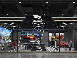 巅峰极速杭州漫展展位设计（初稿）