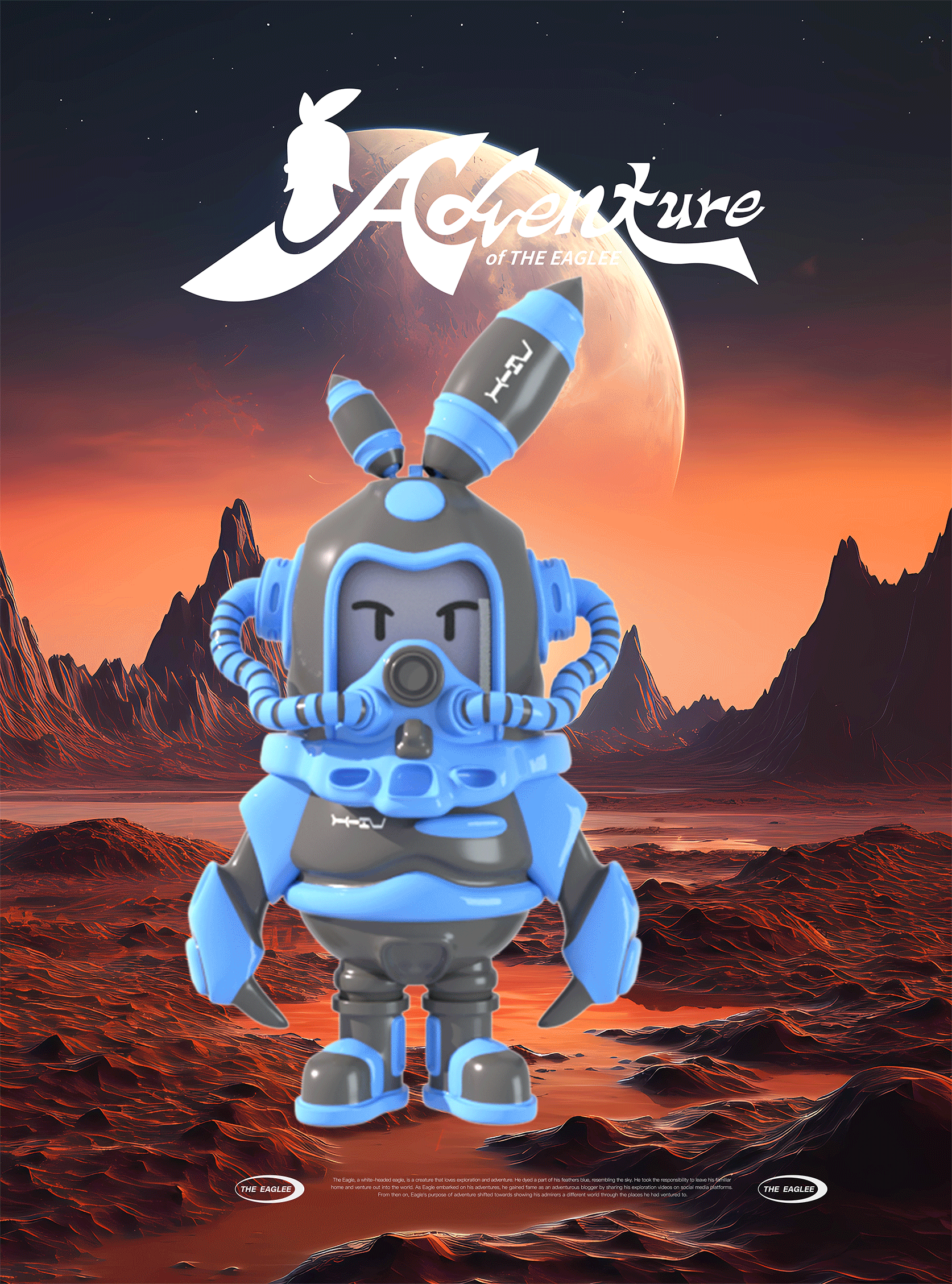 Adventure of THE EAGLEE 德伊格德冒险(图ZMzc0OTk0MjY4) - 人物/生物 - 站酷设计师BULL_DESIGN原创素材 - 站酷ZCOOL
