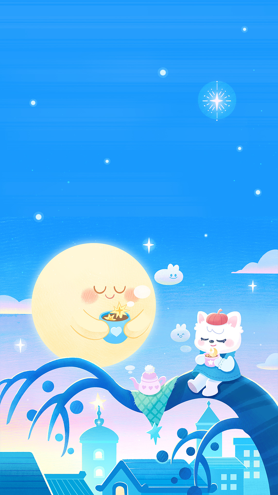 灵感记录|来自月亮的咖啡邀请