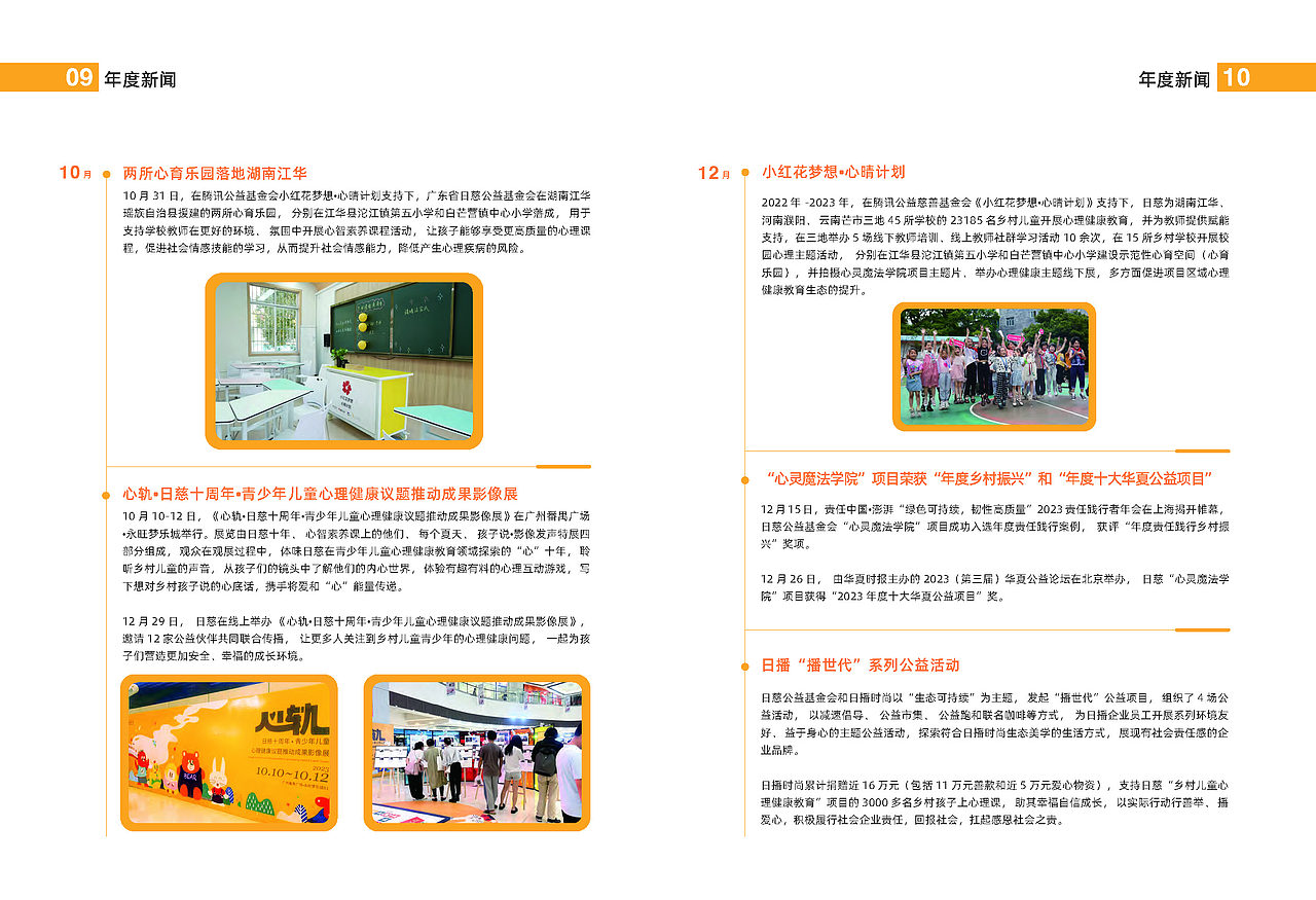 RICI Foundation日慈基金会2023年报