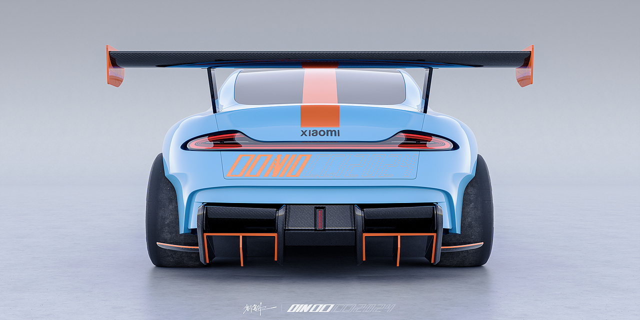 小米SU7 Ultra  正向建模+渲染