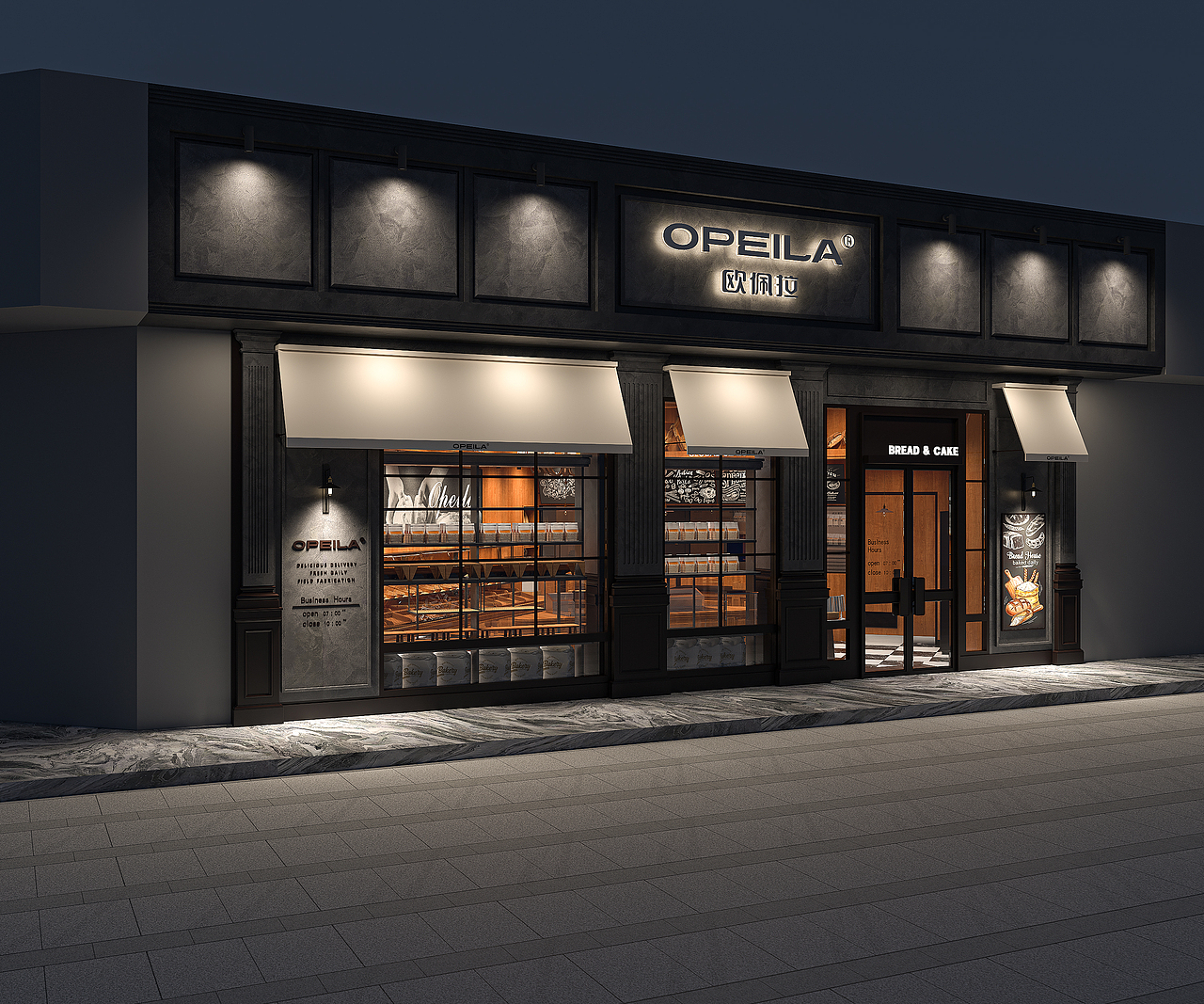 OPELA 欧佩拉（Retro style）（图ZMzc1MDEzNzk2） - 其他空间 - 站酷设计师星北设计工作室原创素材 - 站酷ZCOOL
