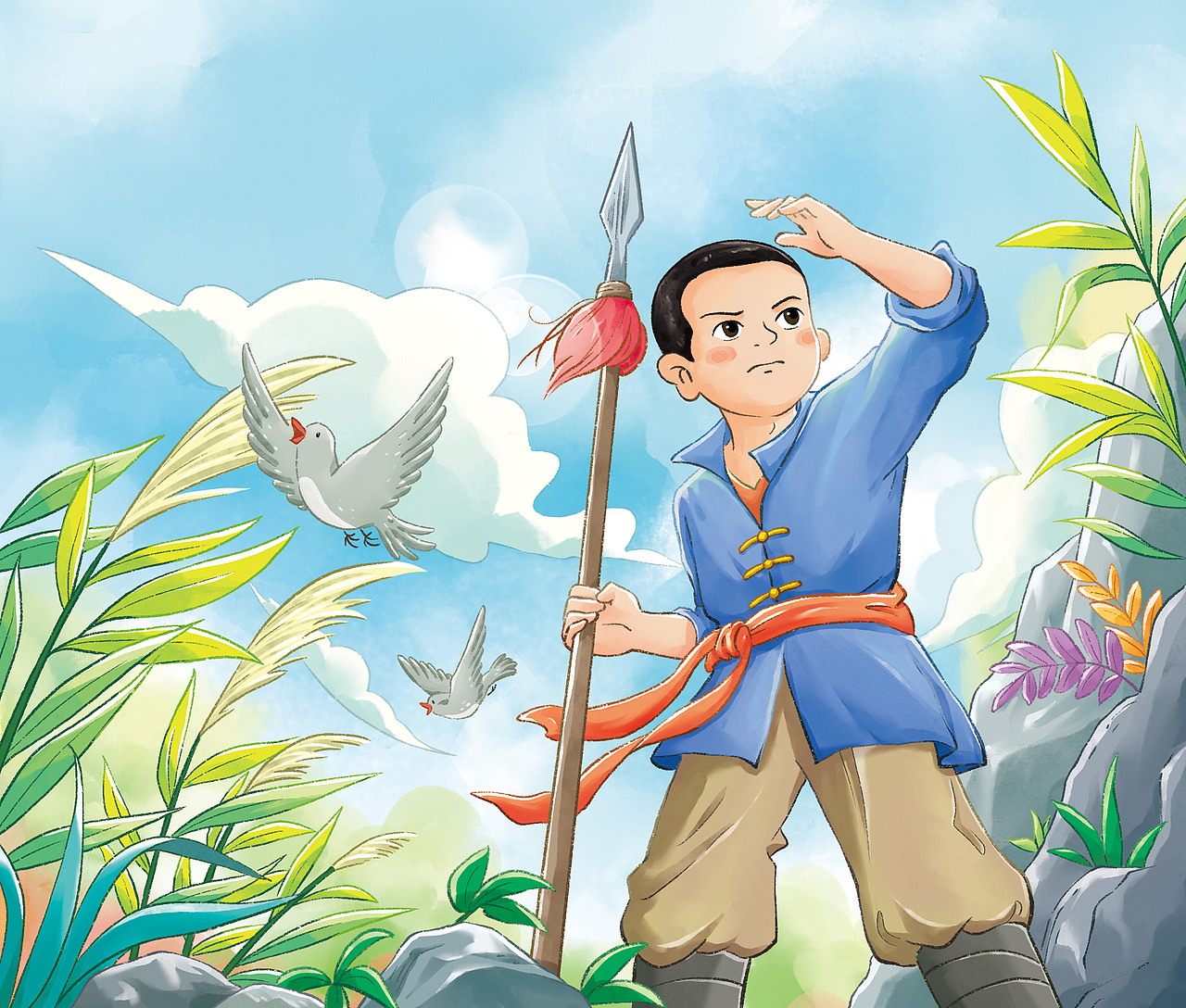 一组小学生课外书封面插画（已商用）（图ZMzc1MDIwMjQ4） - 儿童插画 - 站酷设计师JoJo插画原创素材 - 站酷ZCOOL