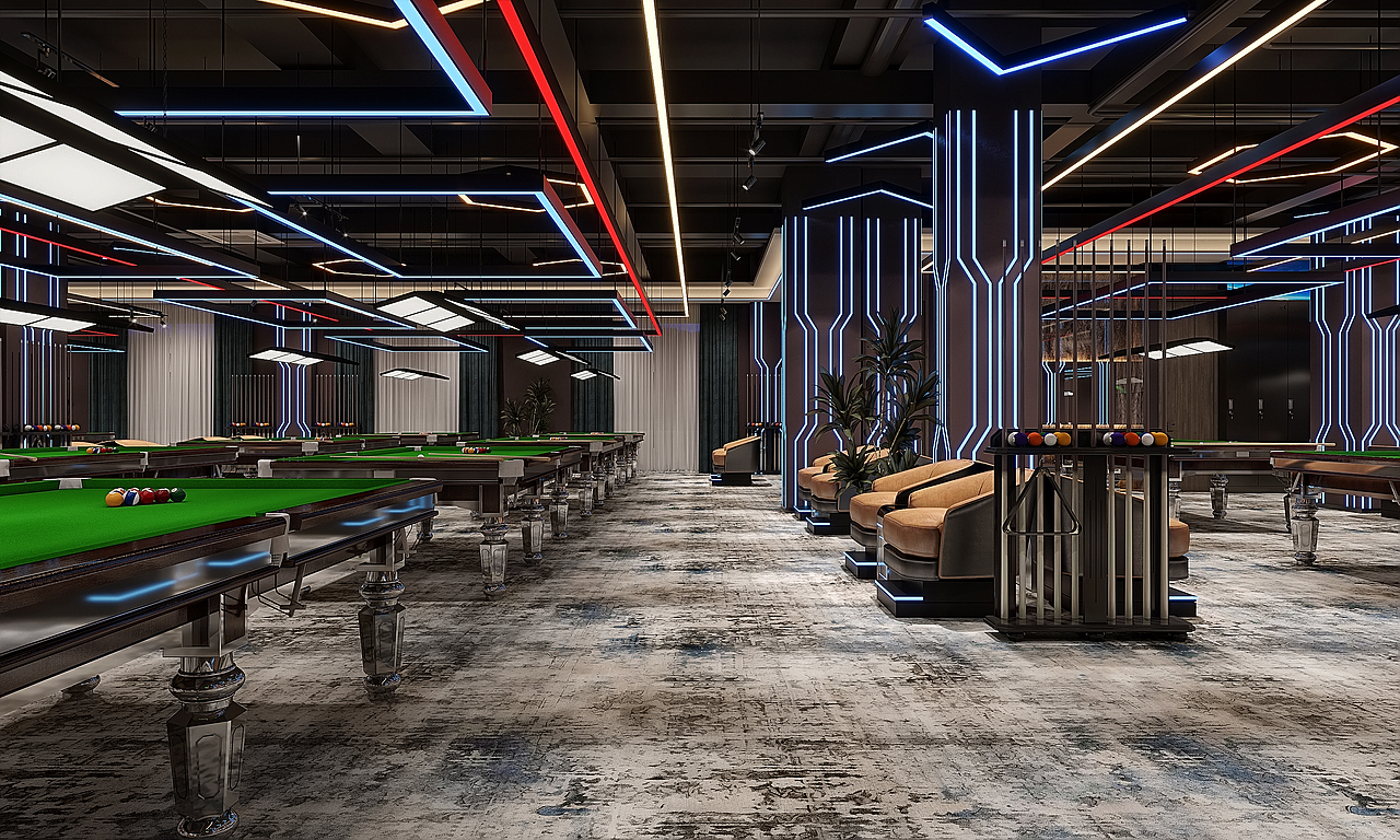 台球厅——工装