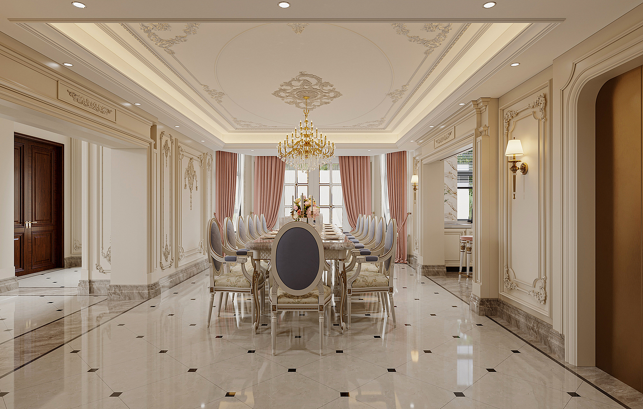 法式别墅（图ZMzc1MDIyMTYw） - 家装设计 - 站酷设计师麓屿视觉原创素材 - 站酷ZCOOL