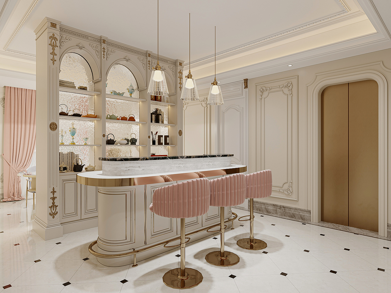 法式别墅（图ZMzc1MDIyMTg4） - 家装设计 - 站酷设计师麓屿视觉原创素材 - 站酷ZCOOL