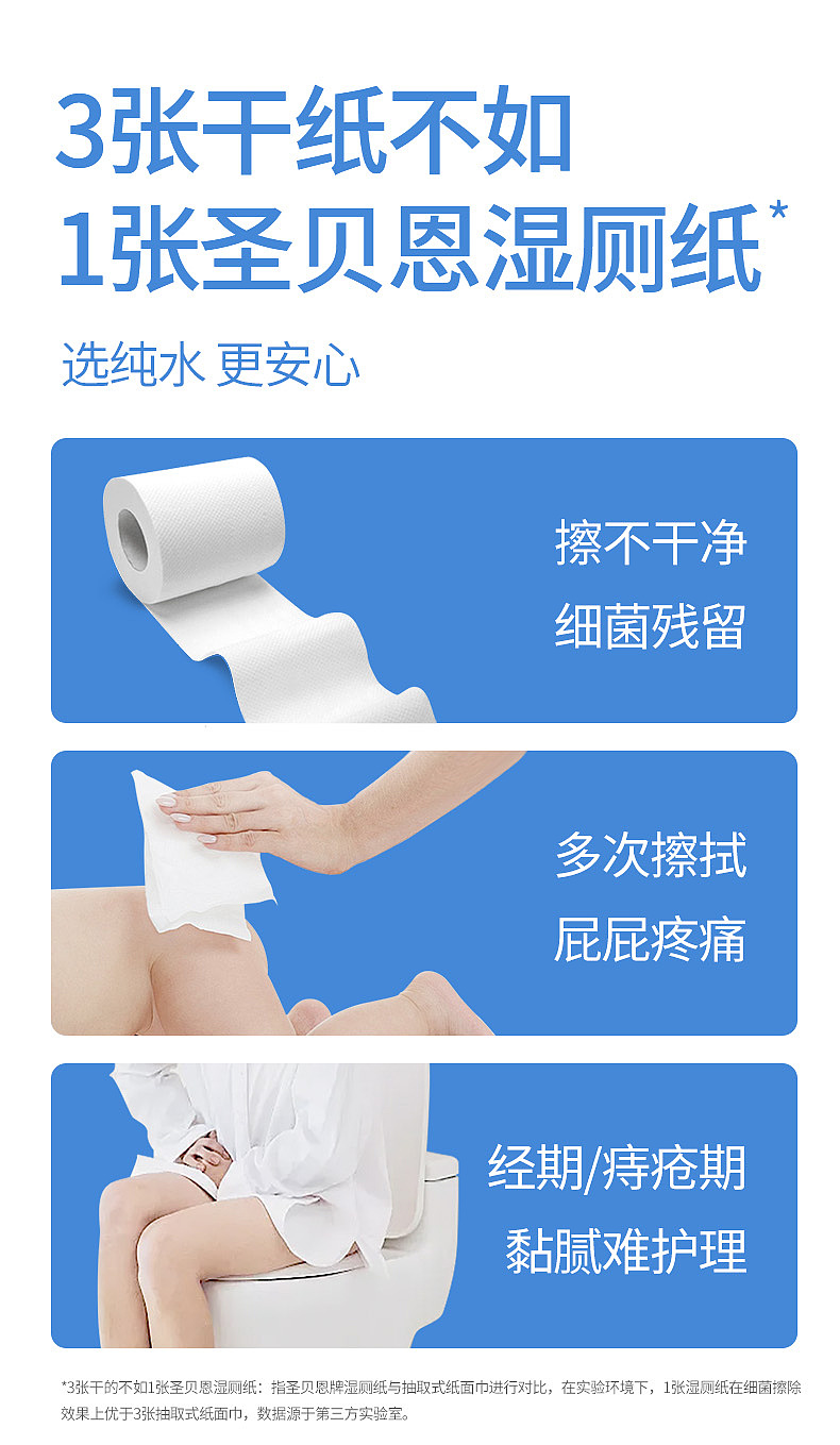 圣贝恩纯水湿厕纸/湿巾/三维渲染+详情全案（图ZMzc1MDI3Mjky） - 电商 - 站酷设计师JioJioC原创素材 - 站酷ZCOOL