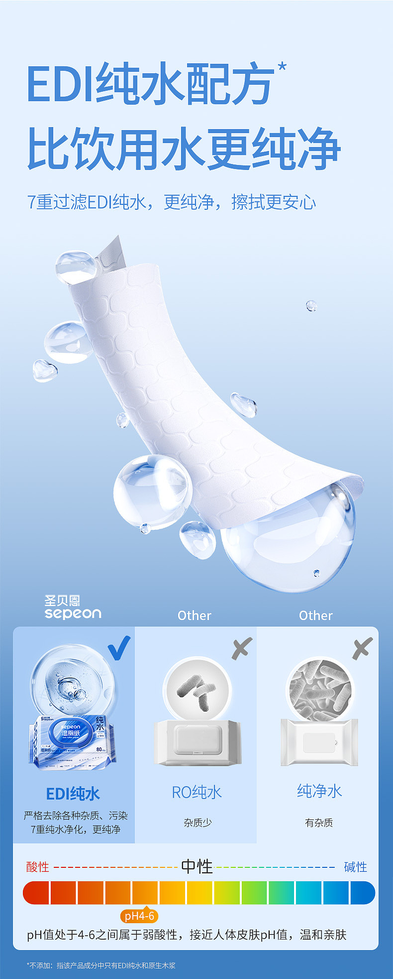 圣贝恩纯水湿厕纸/湿巾/三维渲染+详情全案