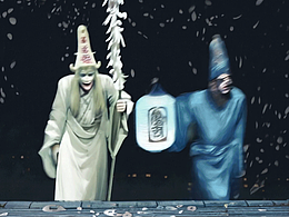 黑白无常，自制动画，万一吓着别骂我