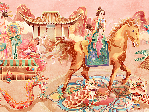 中国传统文化再创长卷