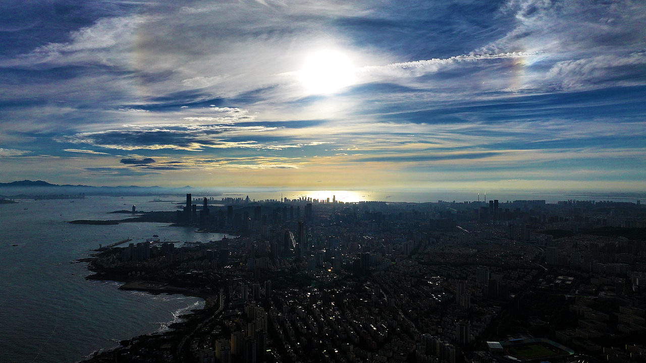 青島-城市夜-航拍（圖ZMzc1MDQ4OTYw） - 風(fēng)光攝影 - 站酷設(shè)計(jì)師無(wú)妄枝原創(chuàng)素材 - 站酷ZCOOL